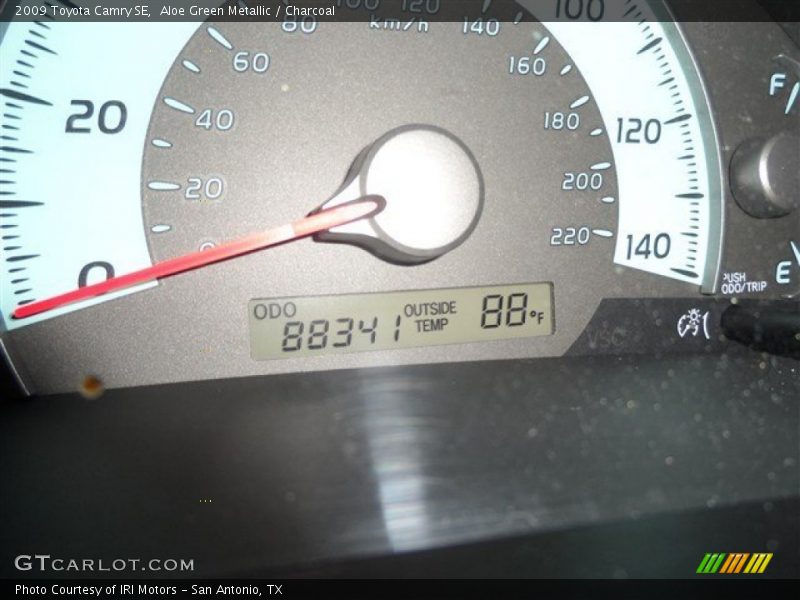 Aloe Green Metallic / Charcoal 2009 Toyota Camry SE