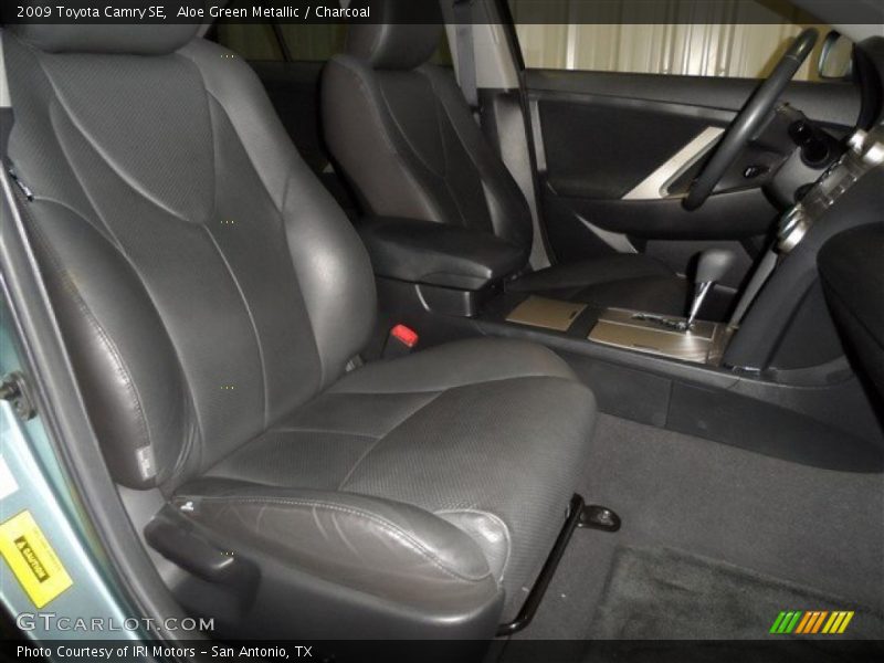 Aloe Green Metallic / Charcoal 2009 Toyota Camry SE