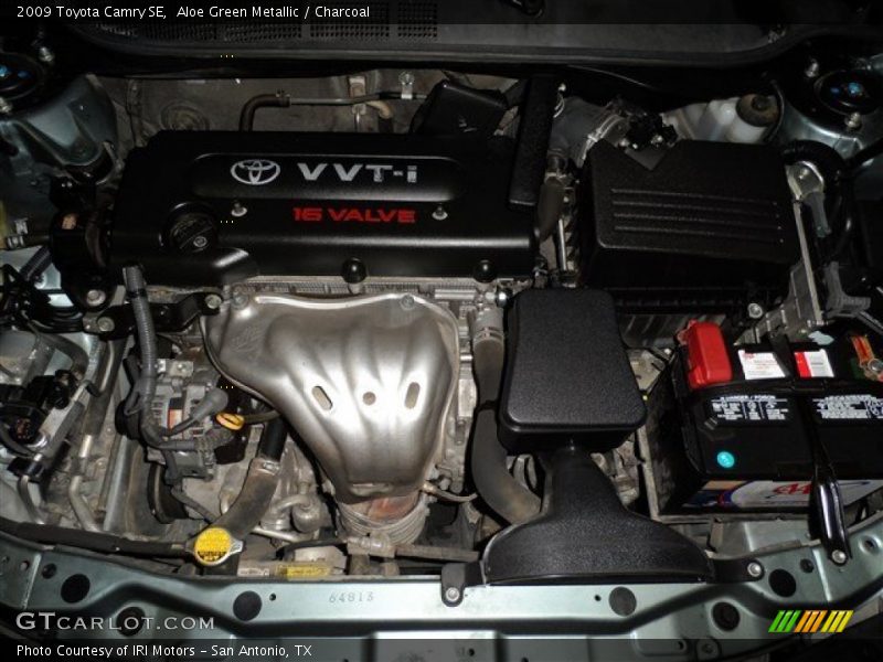 Aloe Green Metallic / Charcoal 2009 Toyota Camry SE