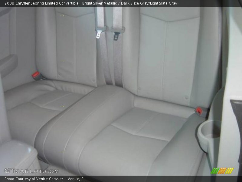 Bright Silver Metallic / Dark Slate Gray/Light Slate Gray 2008 Chrysler Sebring Limited Convertible