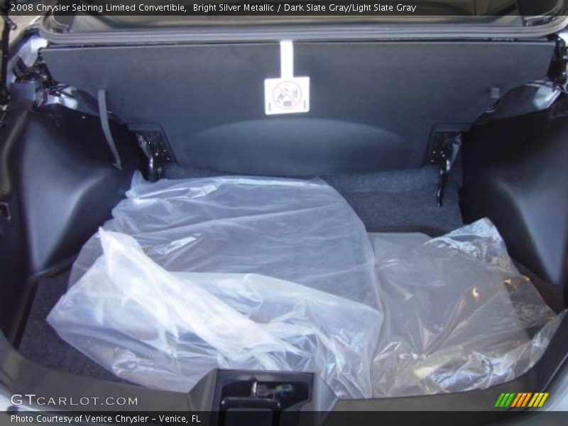 Bright Silver Metallic / Dark Slate Gray/Light Slate Gray 2008 Chrysler Sebring Limited Convertible