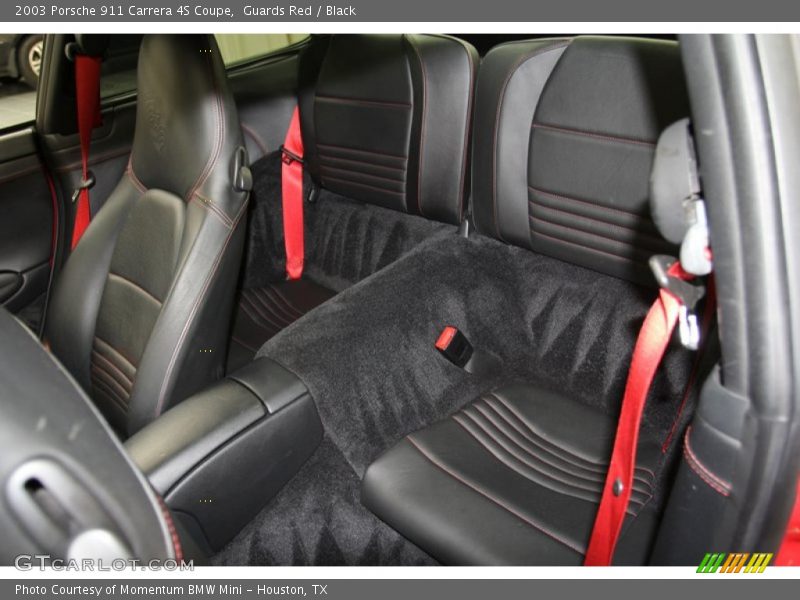 Rear Seat of 2003 911 Carrera 4S Coupe