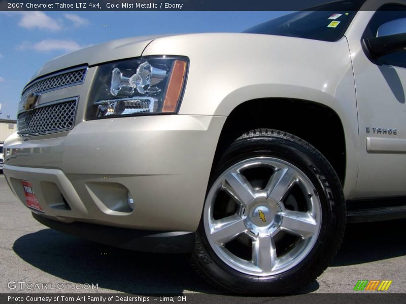 Gold Mist Metallic / Ebony 2007 Chevrolet Tahoe LTZ 4x4