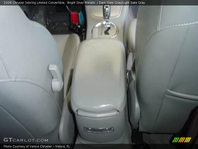 Bright Silver Metallic / Dark Slate Gray/Light Slate Gray 2008 Chrysler Sebring Limited Convertible