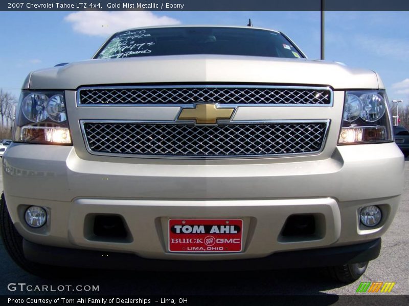 Gold Mist Metallic / Ebony 2007 Chevrolet Tahoe LTZ 4x4