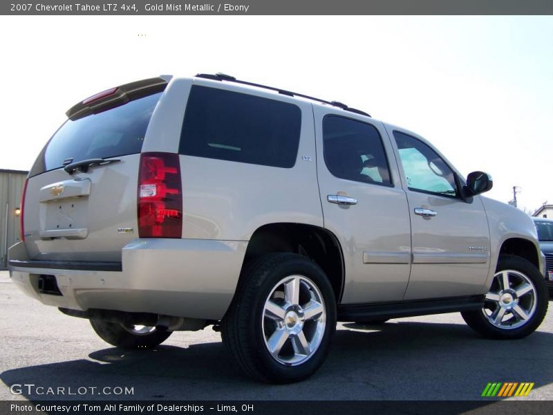 Gold Mist Metallic / Ebony 2007 Chevrolet Tahoe LTZ 4x4