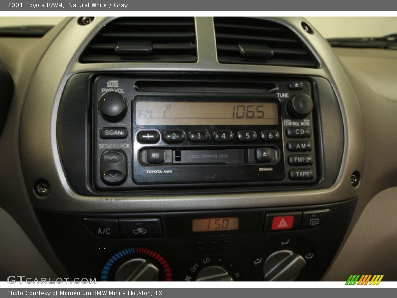 Natural White / Gray 2001 Toyota RAV4
