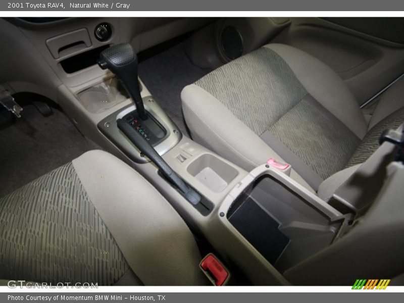 Natural White / Gray 2001 Toyota RAV4