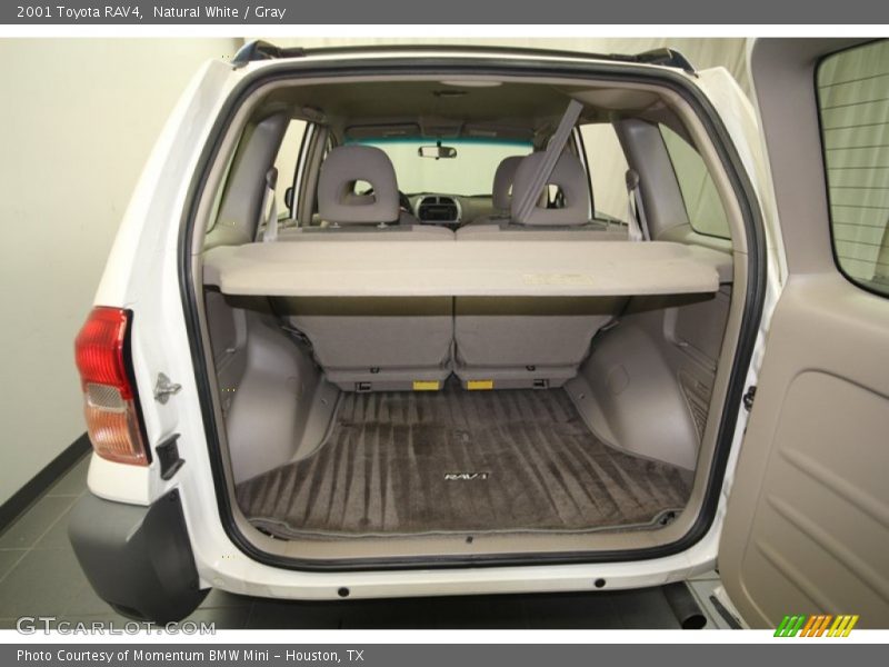Natural White / Gray 2001 Toyota RAV4