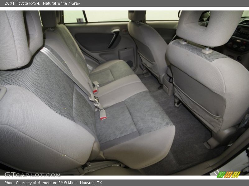 Natural White / Gray 2001 Toyota RAV4