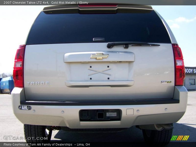 Gold Mist Metallic / Ebony 2007 Chevrolet Tahoe LTZ 4x4