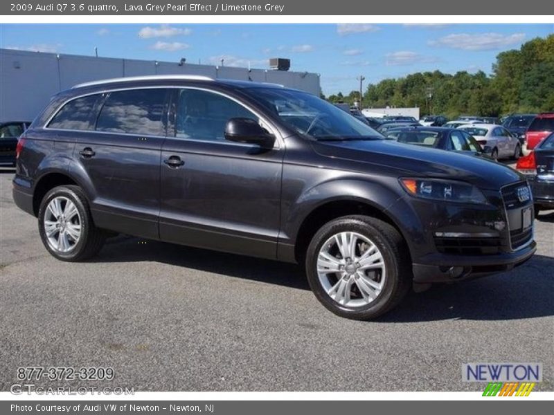 Lava Grey Pearl Effect / Limestone Grey 2009 Audi Q7 3.6 quattro