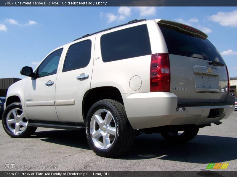 Gold Mist Metallic / Ebony 2007 Chevrolet Tahoe LTZ 4x4