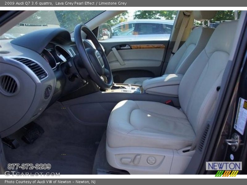Lava Grey Pearl Effect / Limestone Grey 2009 Audi Q7 3.6 quattro
