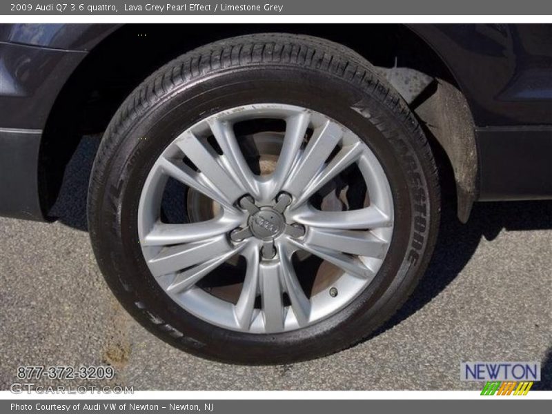Lava Grey Pearl Effect / Limestone Grey 2009 Audi Q7 3.6 quattro