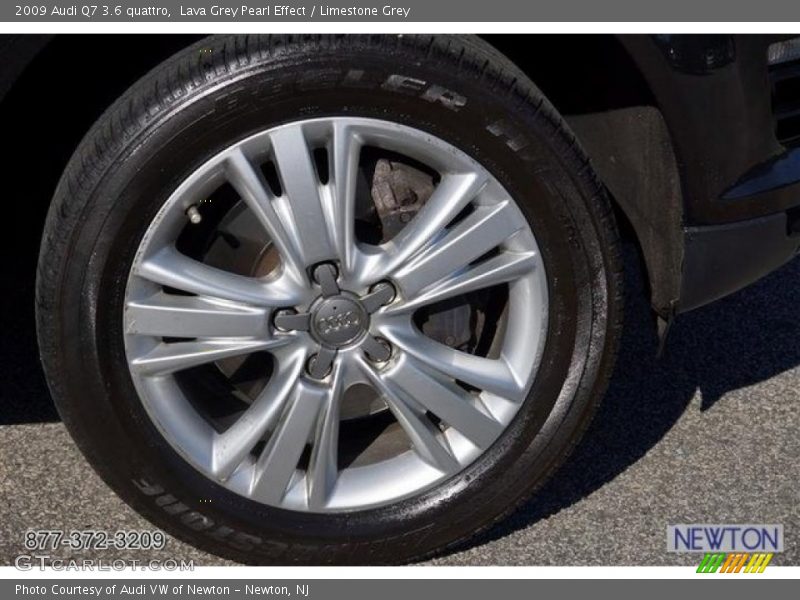 Lava Grey Pearl Effect / Limestone Grey 2009 Audi Q7 3.6 quattro