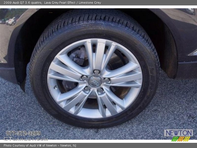 Lava Grey Pearl Effect / Limestone Grey 2009 Audi Q7 3.6 quattro