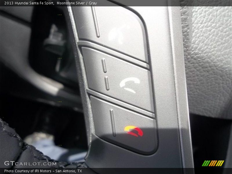 Moonstone Silver / Gray 2013 Hyundai Santa Fe Sport