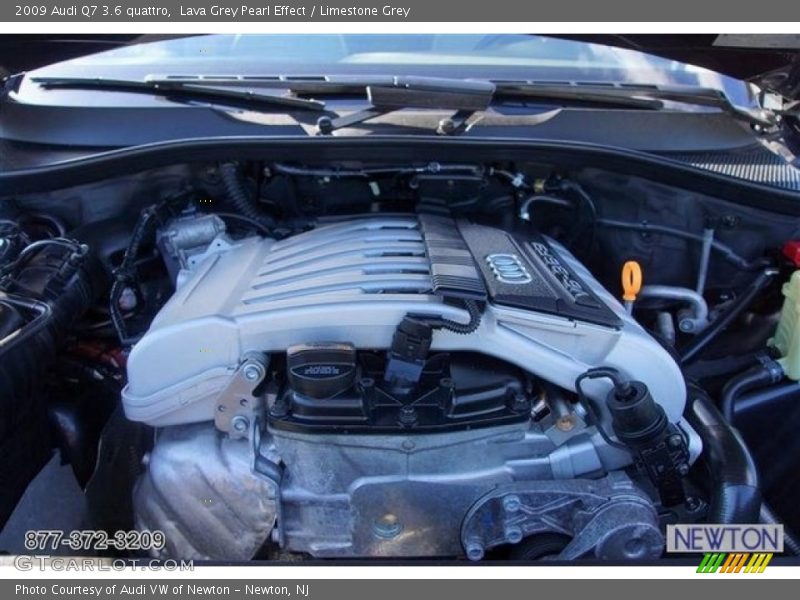 Lava Grey Pearl Effect / Limestone Grey 2009 Audi Q7 3.6 quattro