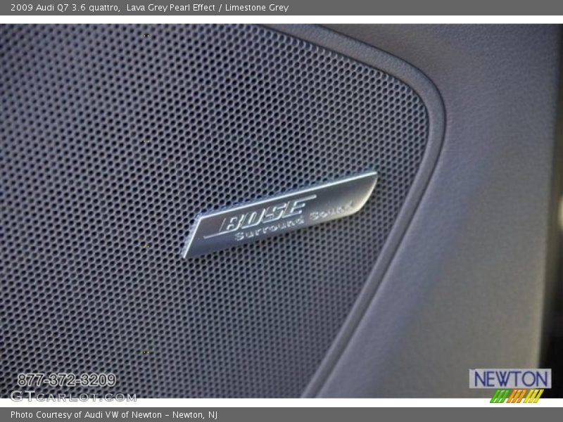 Lava Grey Pearl Effect / Limestone Grey 2009 Audi Q7 3.6 quattro
