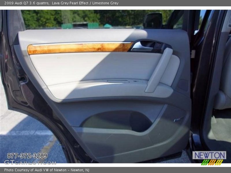 Lava Grey Pearl Effect / Limestone Grey 2009 Audi Q7 3.6 quattro