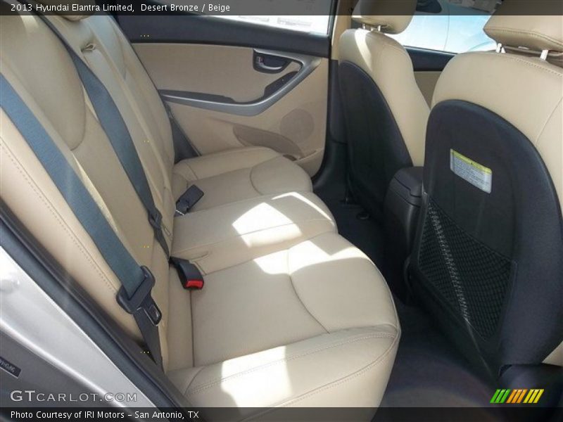 Desert Bronze / Beige 2013 Hyundai Elantra Limited