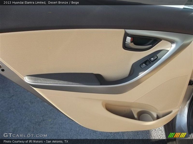 Desert Bronze / Beige 2013 Hyundai Elantra Limited