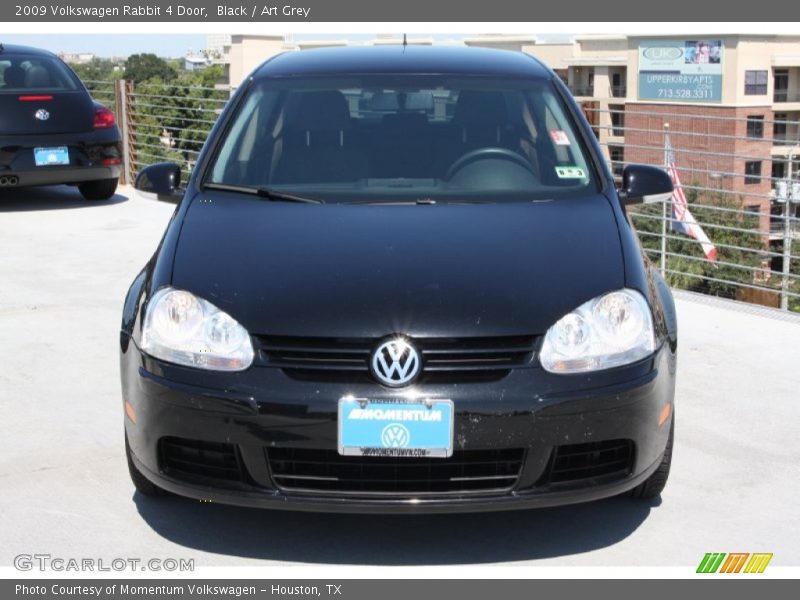 Black / Art Grey 2009 Volkswagen Rabbit 4 Door