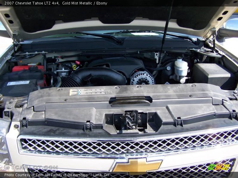 Gold Mist Metallic / Ebony 2007 Chevrolet Tahoe LTZ 4x4