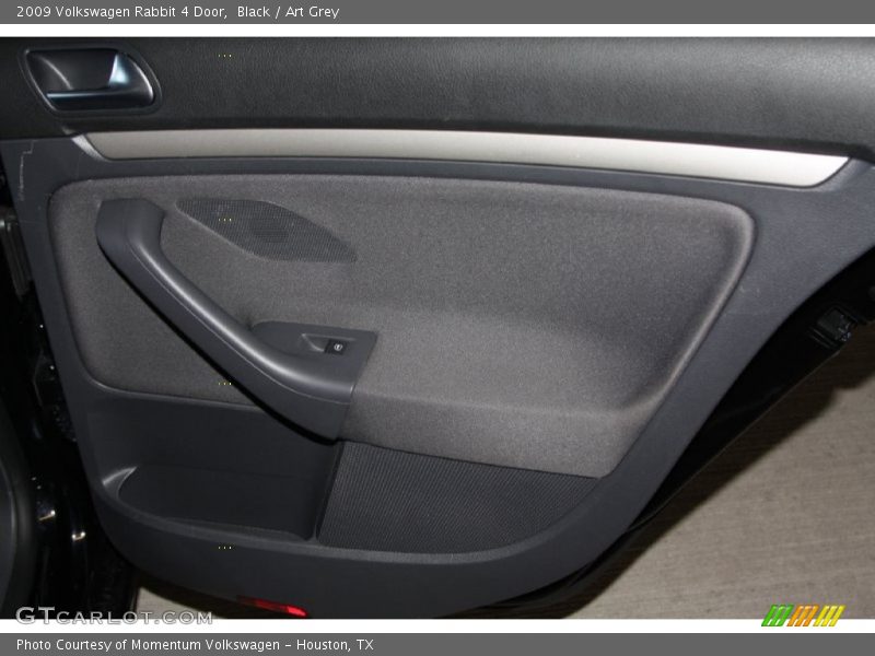 Black / Art Grey 2009 Volkswagen Rabbit 4 Door