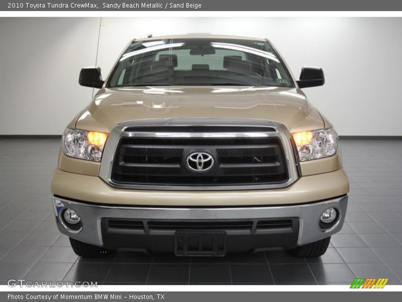 Sandy Beach Metallic / Sand Beige 2010 Toyota Tundra CrewMax