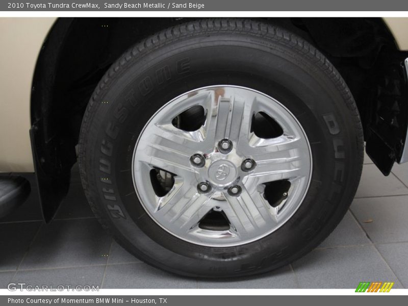 Sandy Beach Metallic / Sand Beige 2010 Toyota Tundra CrewMax