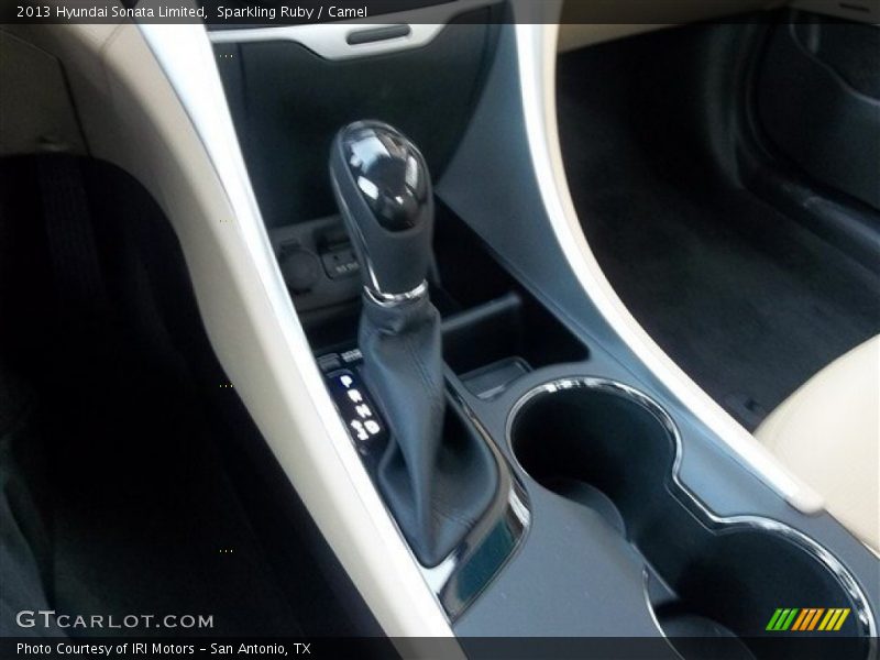 Sparkling Ruby / Camel 2013 Hyundai Sonata Limited