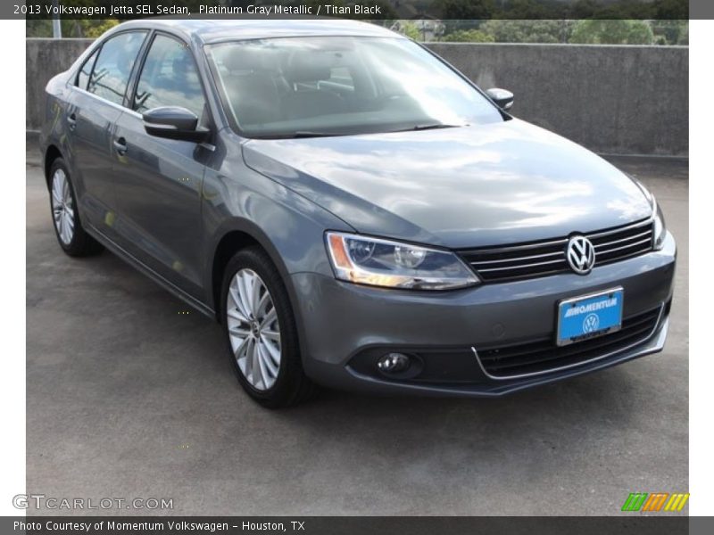 Platinum Gray Metallic / Titan Black 2013 Volkswagen Jetta SEL Sedan