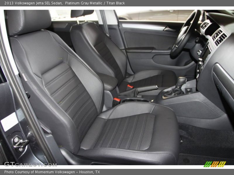 Platinum Gray Metallic / Titan Black 2013 Volkswagen Jetta SEL Sedan