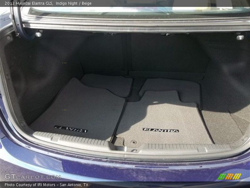 Indigo Night / Beige 2013 Hyundai Elantra GLS