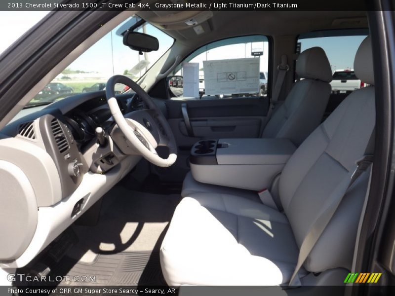 Graystone Metallic / Light Titanium/Dark Titanium 2013 Chevrolet Silverado 1500 LT Crew Cab 4x4