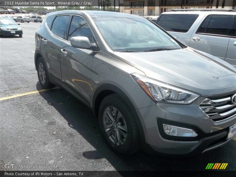 Mineral Gray / Gray 2013 Hyundai Santa Fe Sport