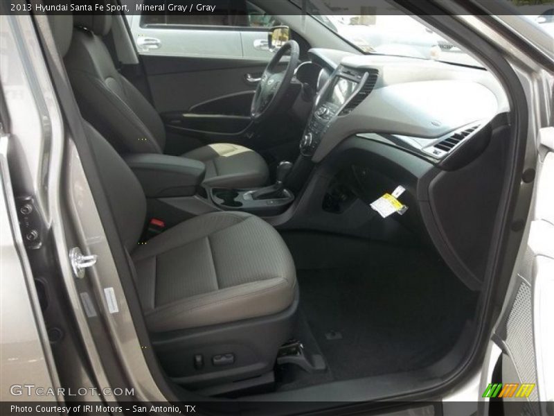 Mineral Gray / Gray 2013 Hyundai Santa Fe Sport