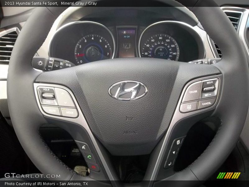 Mineral Gray / Gray 2013 Hyundai Santa Fe Sport