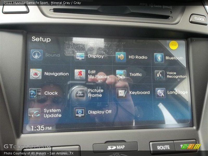 Mineral Gray / Gray 2013 Hyundai Santa Fe Sport