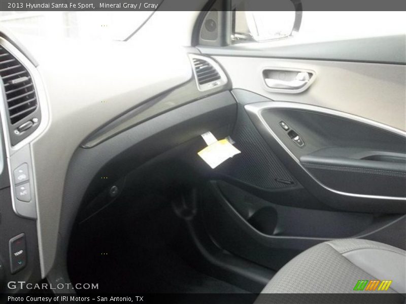 Mineral Gray / Gray 2013 Hyundai Santa Fe Sport