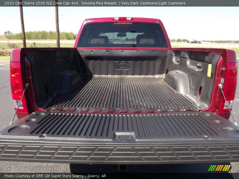 Sonoma Red Metallic / Very Dark Cashmere/Light Cashmere 2013 GMC Sierra 1500 SLE Crew Cab 4x4