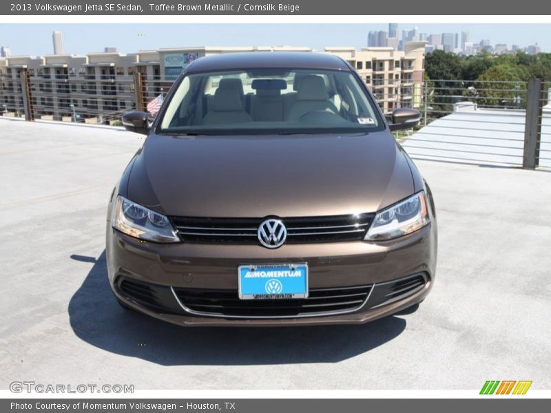 Toffee Brown Metallic / Cornsilk Beige 2013 Volkswagen Jetta SE Sedan