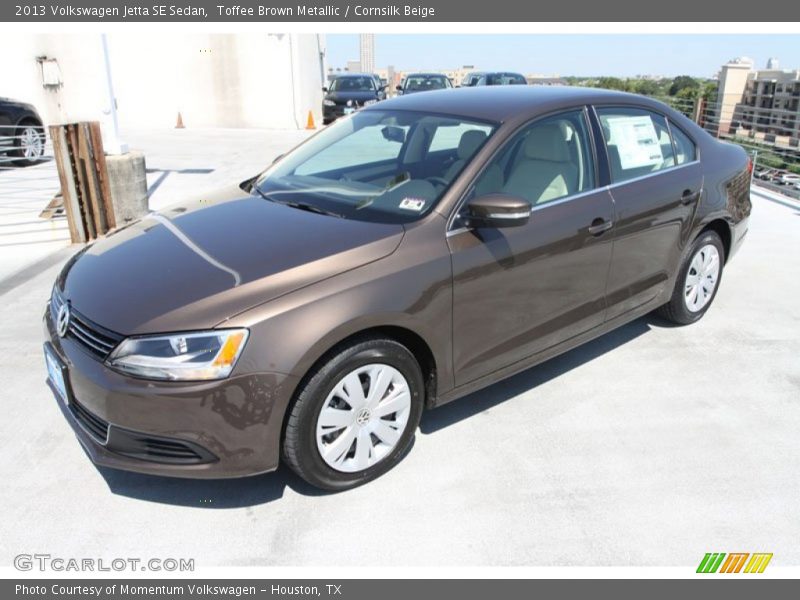 Toffee Brown Metallic / Cornsilk Beige 2013 Volkswagen Jetta SE Sedan