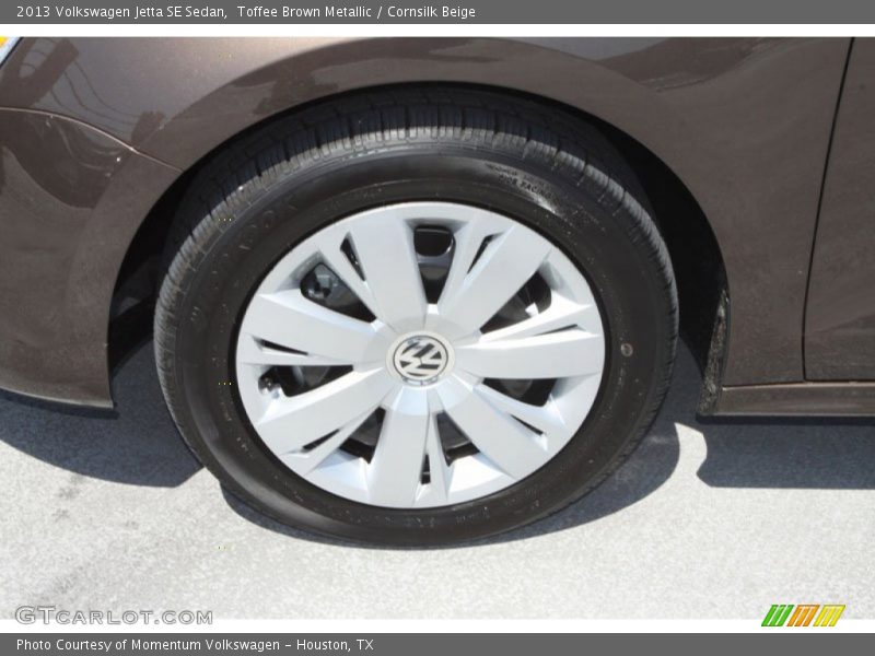Toffee Brown Metallic / Cornsilk Beige 2013 Volkswagen Jetta SE Sedan