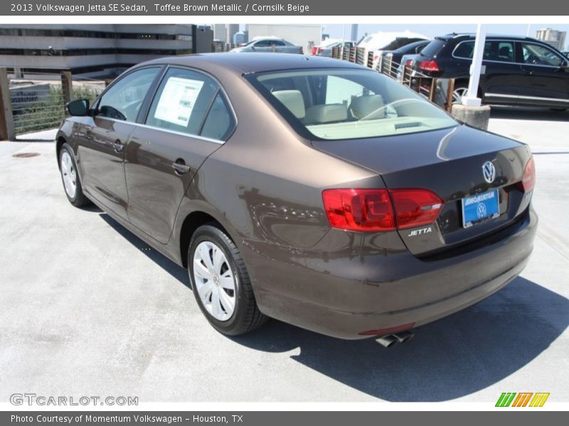 Toffee Brown Metallic / Cornsilk Beige 2013 Volkswagen Jetta SE Sedan