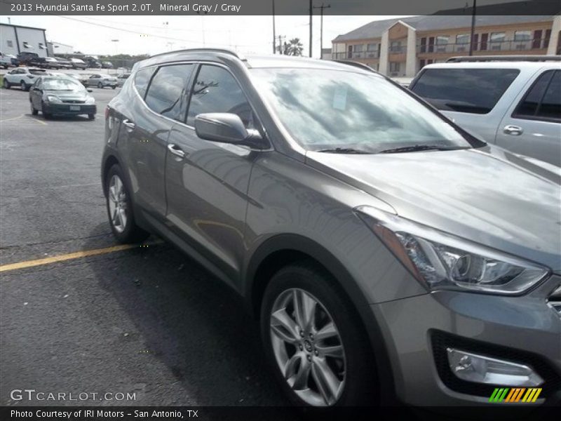 Mineral Gray / Gray 2013 Hyundai Santa Fe Sport 2.0T