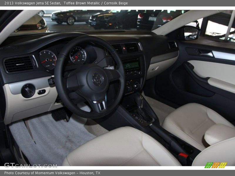 Toffee Brown Metallic / Cornsilk Beige 2013 Volkswagen Jetta SE Sedan