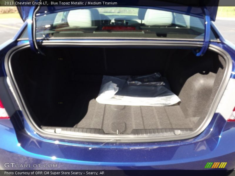 Blue Topaz Metallic / Medium Titanium 2013 Chevrolet Cruze LT